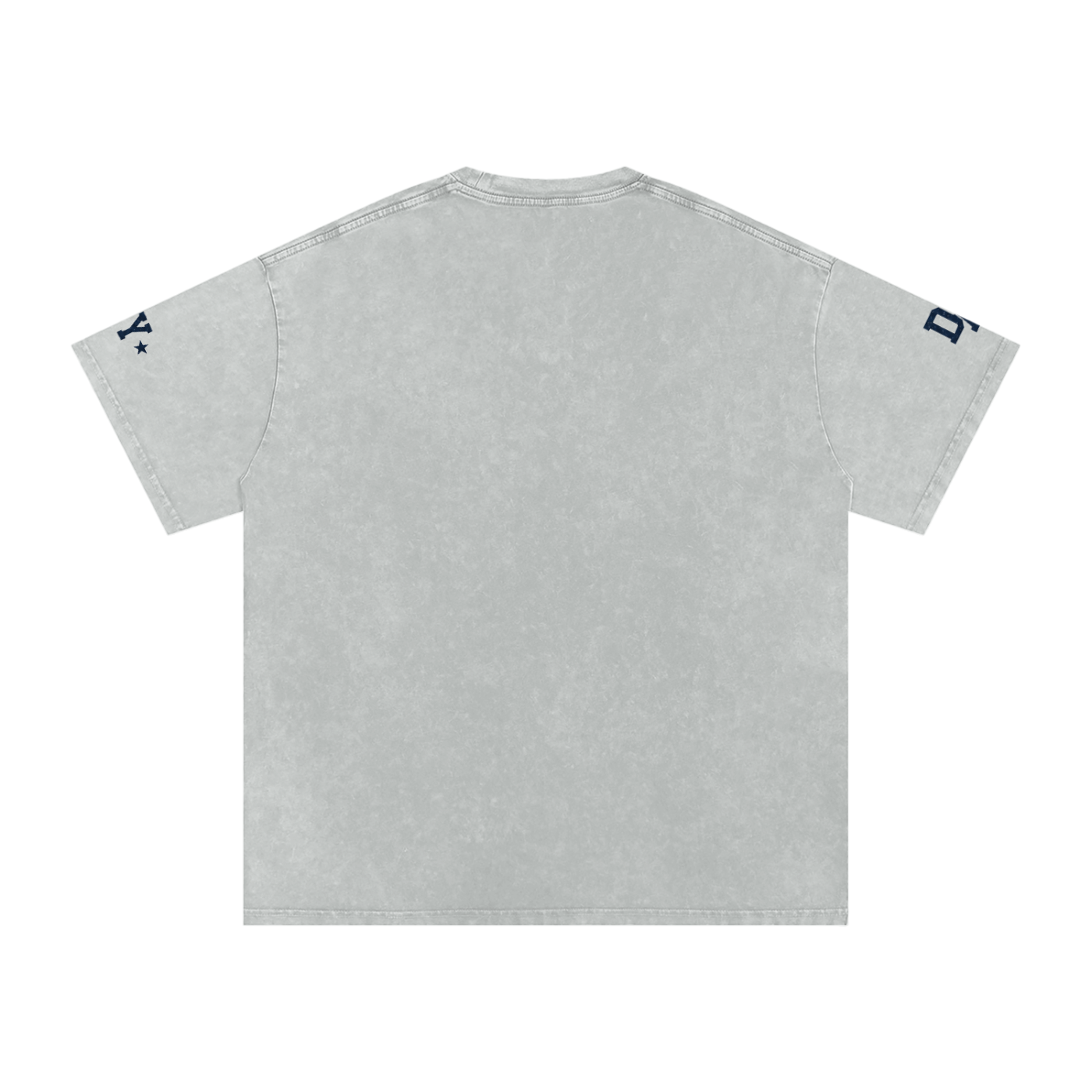 Eastern Boxing Club Heavyweight Vintage Wash T-Shirt — Slate Grey / Navy