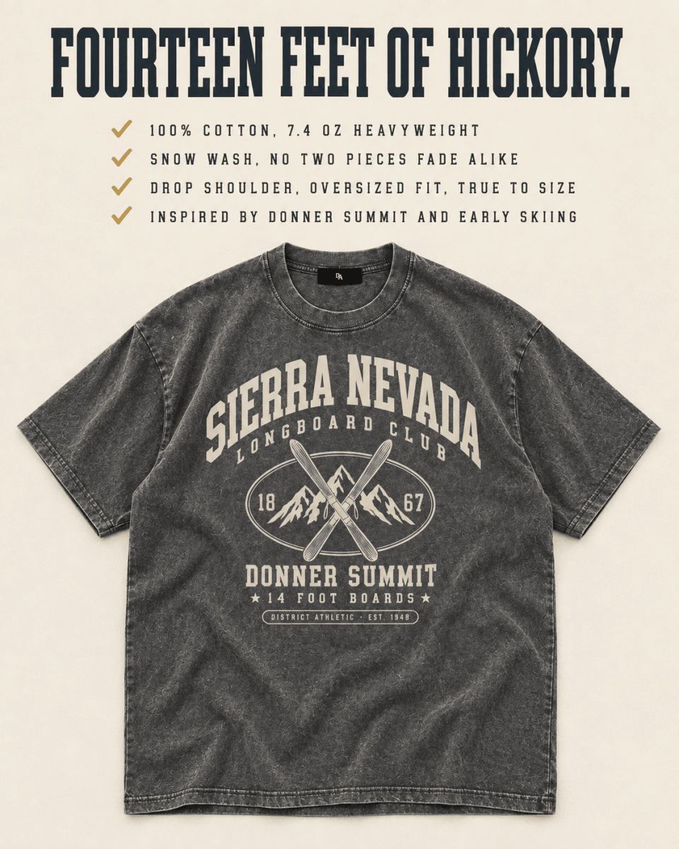 The Sierra Nevada Tee - District Athletic Apparel