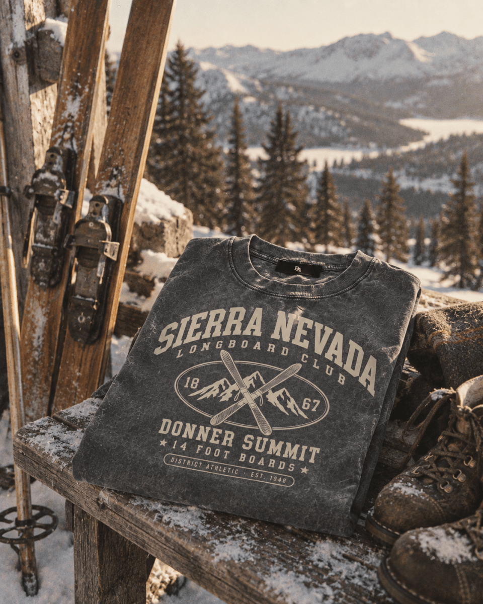 The Sierra Nevada Tee - District Athletic Apparel