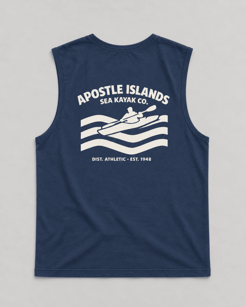 Apostle Islands Sea Kayak Co. Tank - District Athletic Apparel
