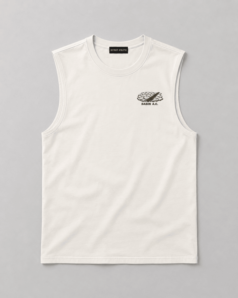 Basin Salt Flat Running Club Tank - District Athletic Apparel