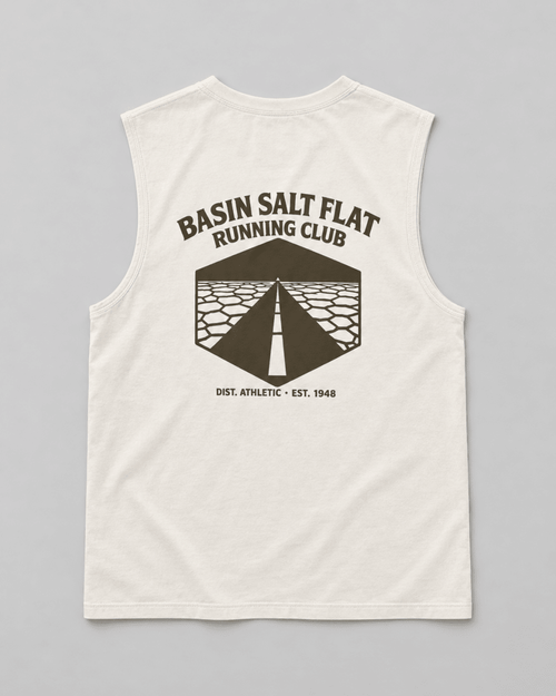 Basin Salt Flat Running Club Tank - District Athletic Apparel
