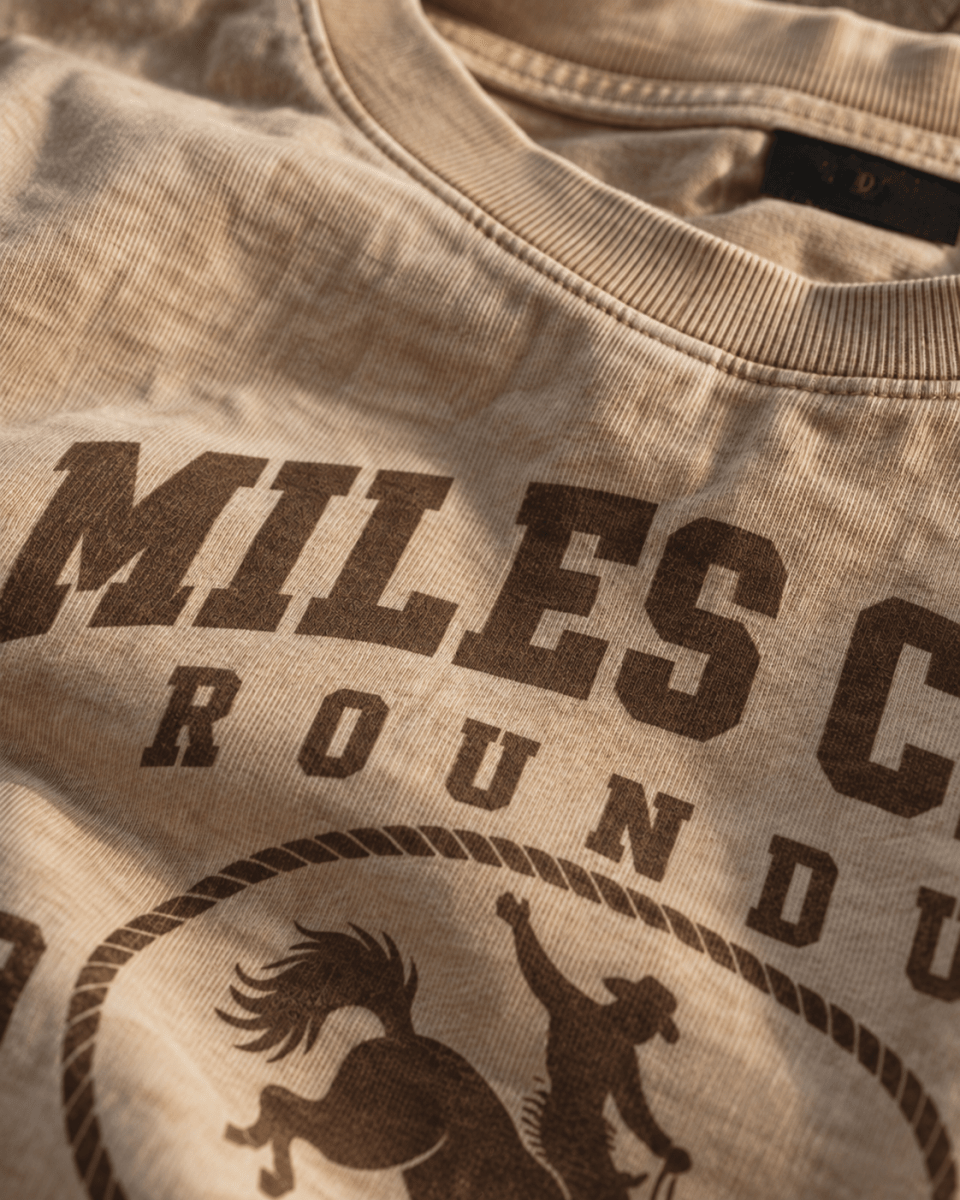 The Miles City Tee - District Athletic Apparel