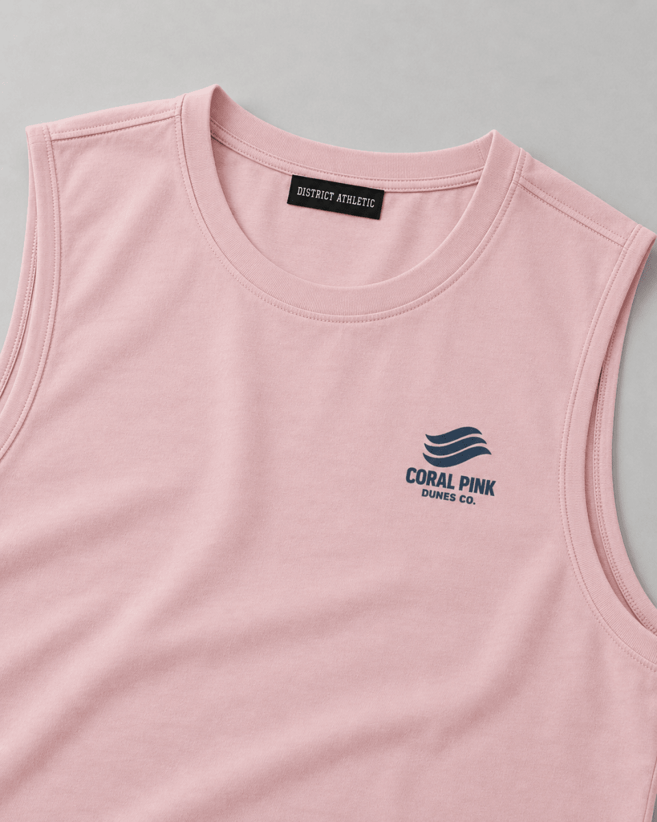 Coral Pink Dunes Tank - District Athletic Apparel