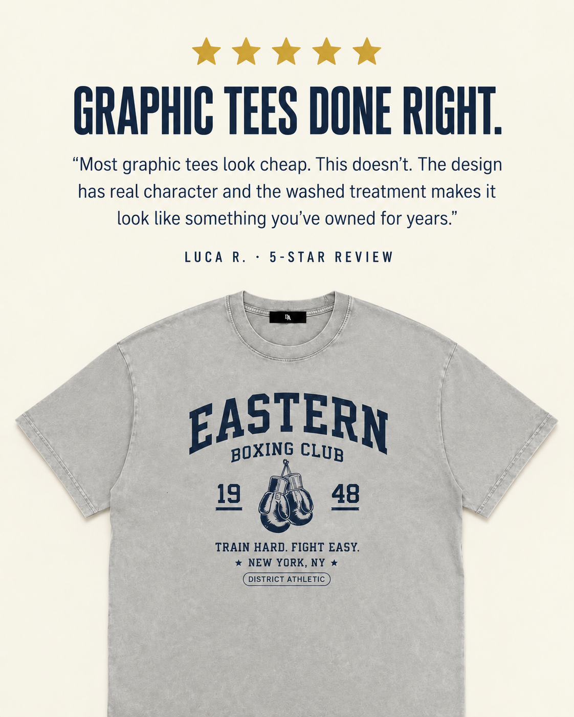 The Eastern Boxing Tee