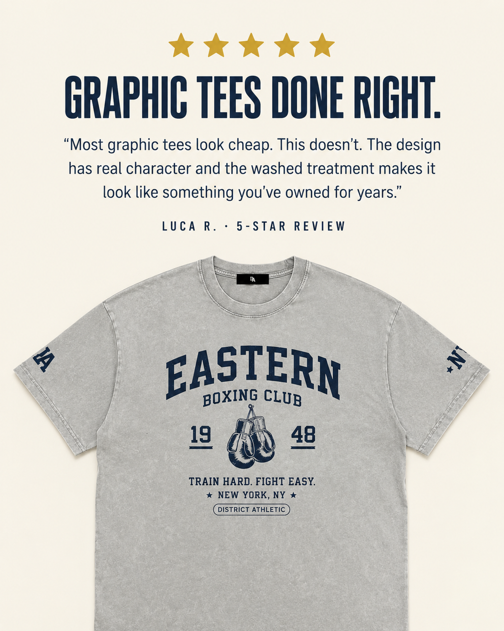 The Eastern Boxing Tee