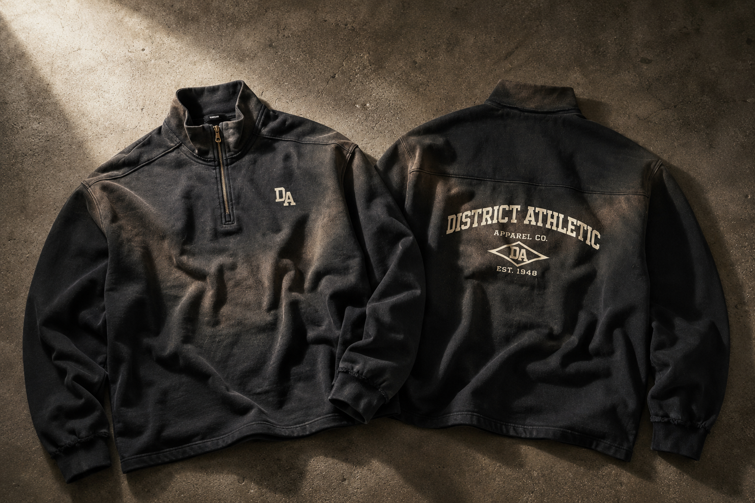 The DA Quarter-Zip