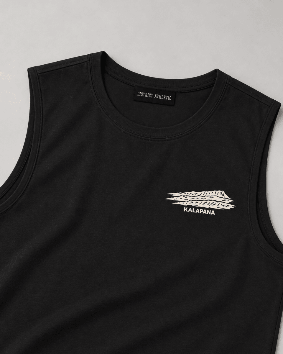 Kalapana Black Sand Tank - District Athletic Apparel