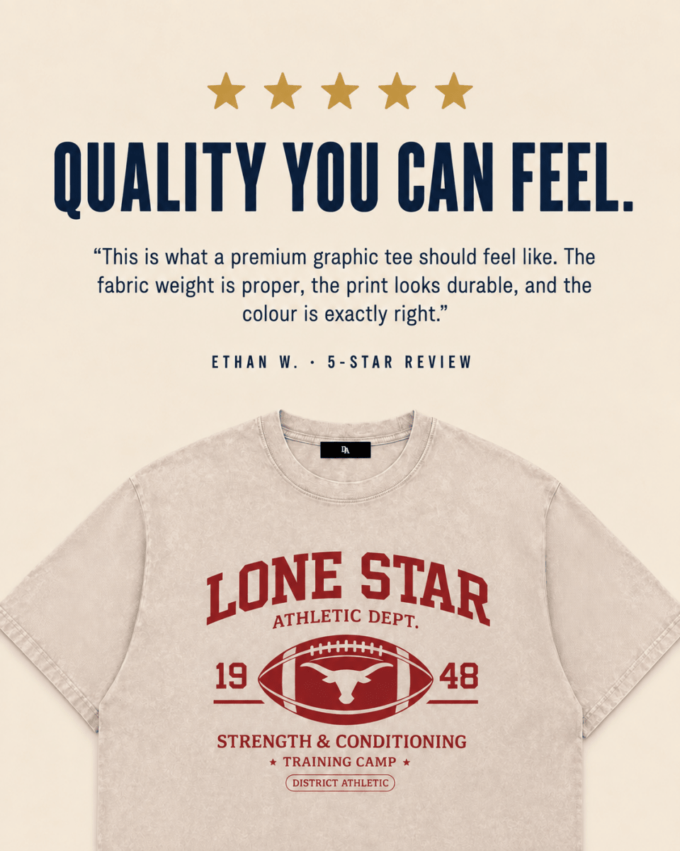 The Lone Star Tee - District Athletic Apparel