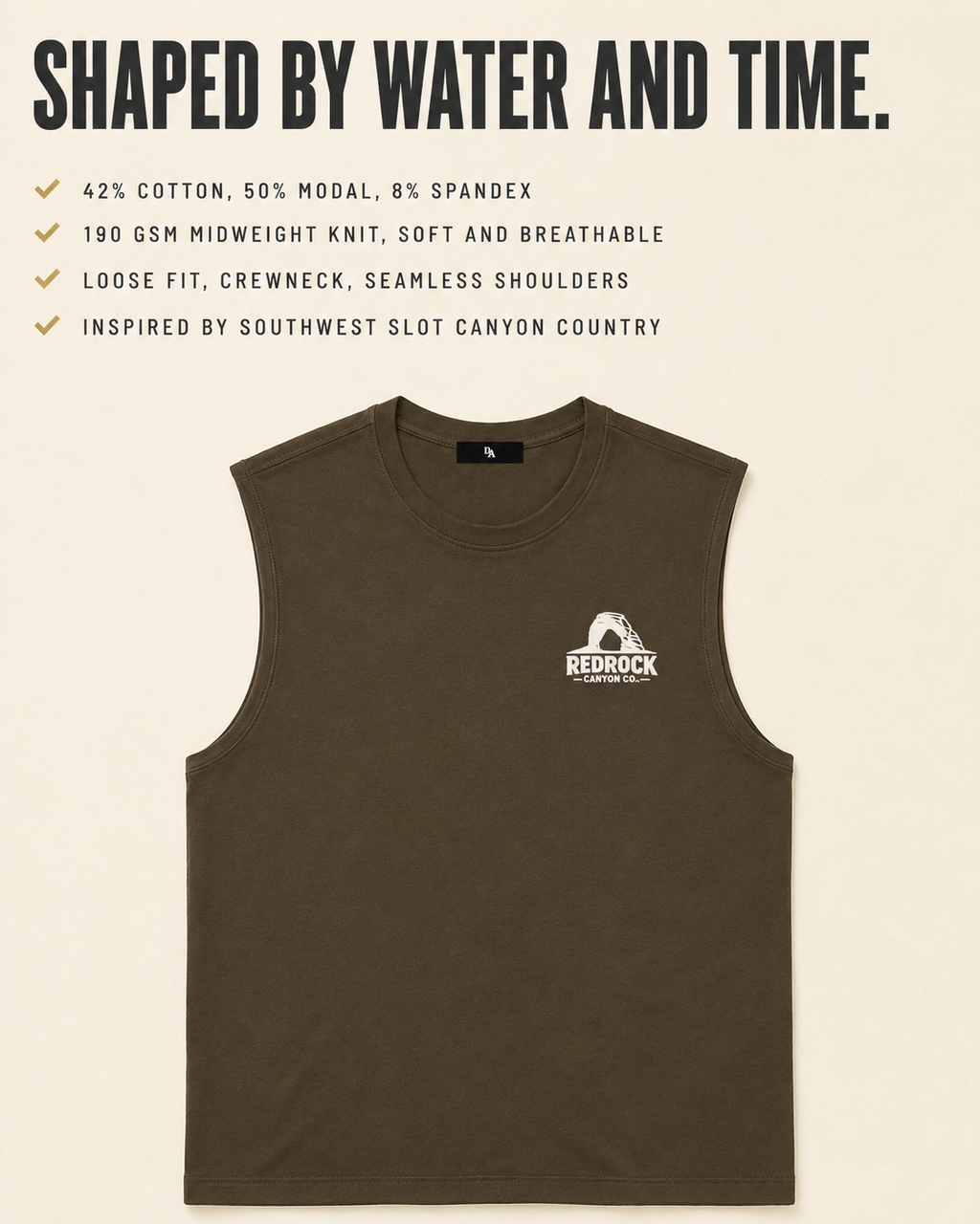 Redrock Canyon Running Club Tank