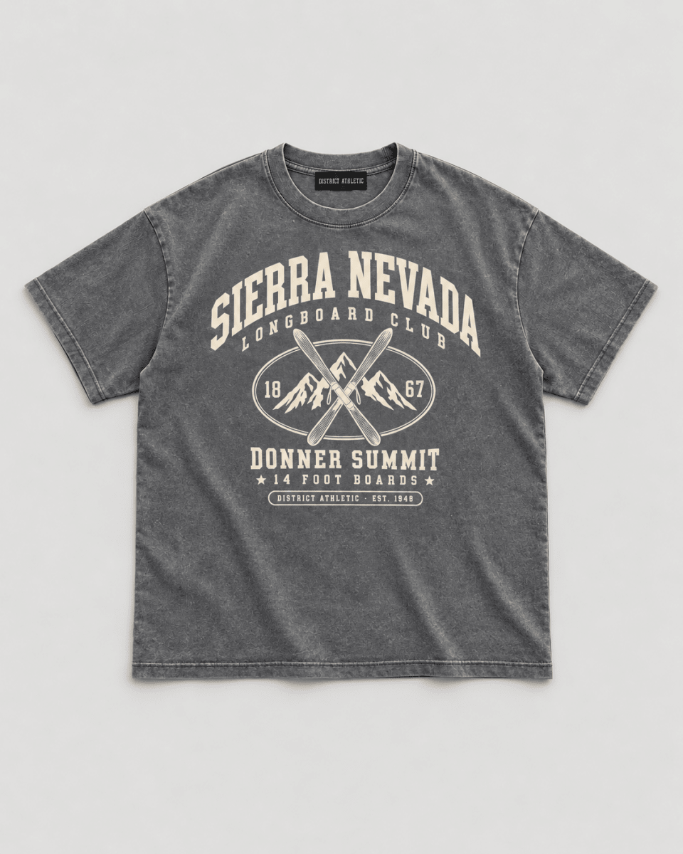 The Sierra Nevada Tee - District Athletic Apparel