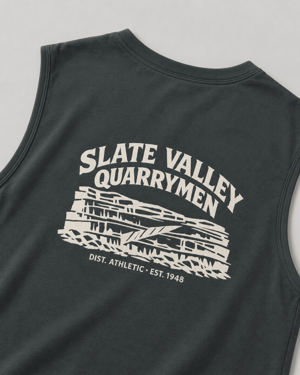 Slate Valley Quarrymen Tank - District Athletic Apparel