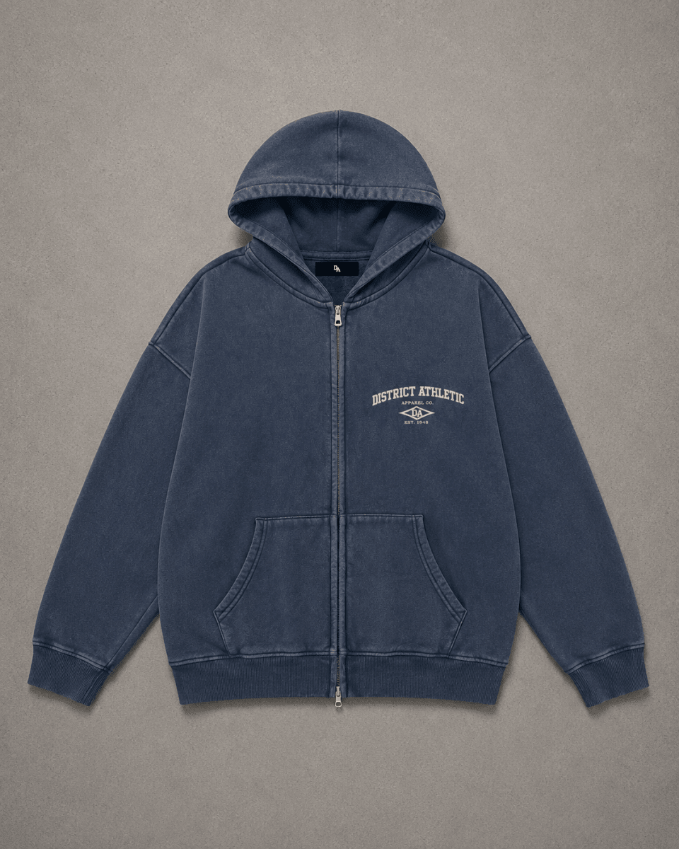 The 1948 Zip Hoodie - District Athletic Apparel