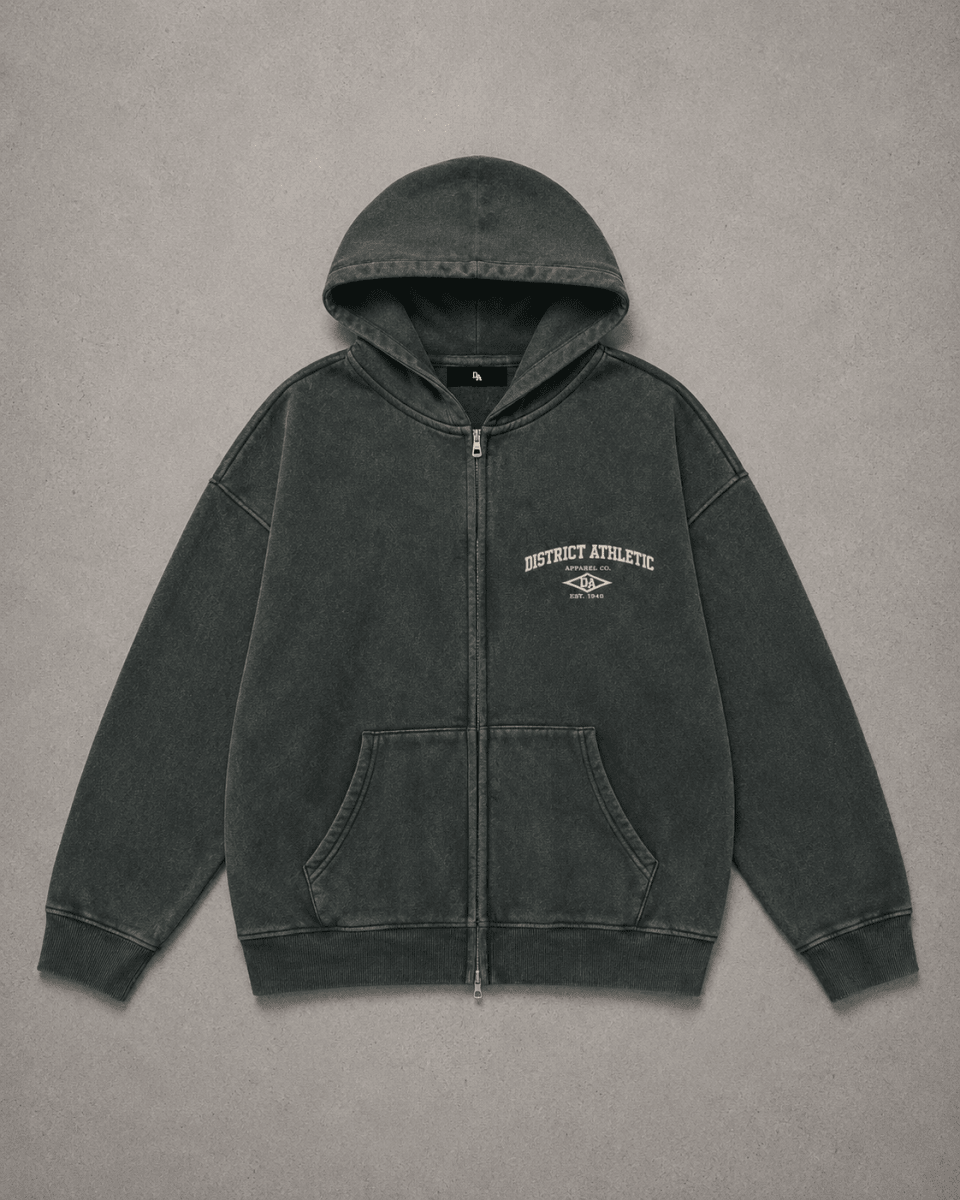 The 1948 Zip Hoodie - District Athletic Apparel